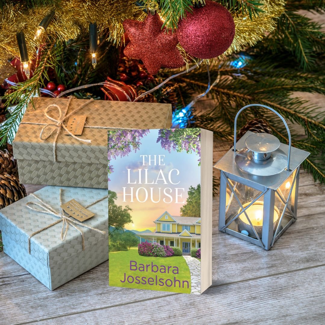 The Lilac House Mass Market edition with Christmas gifts
